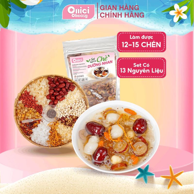 Chè dưỡng nhan tuyết yến ONICI SET 20-30 Gói Trà Thảo Mộc Dưỡng Nhan